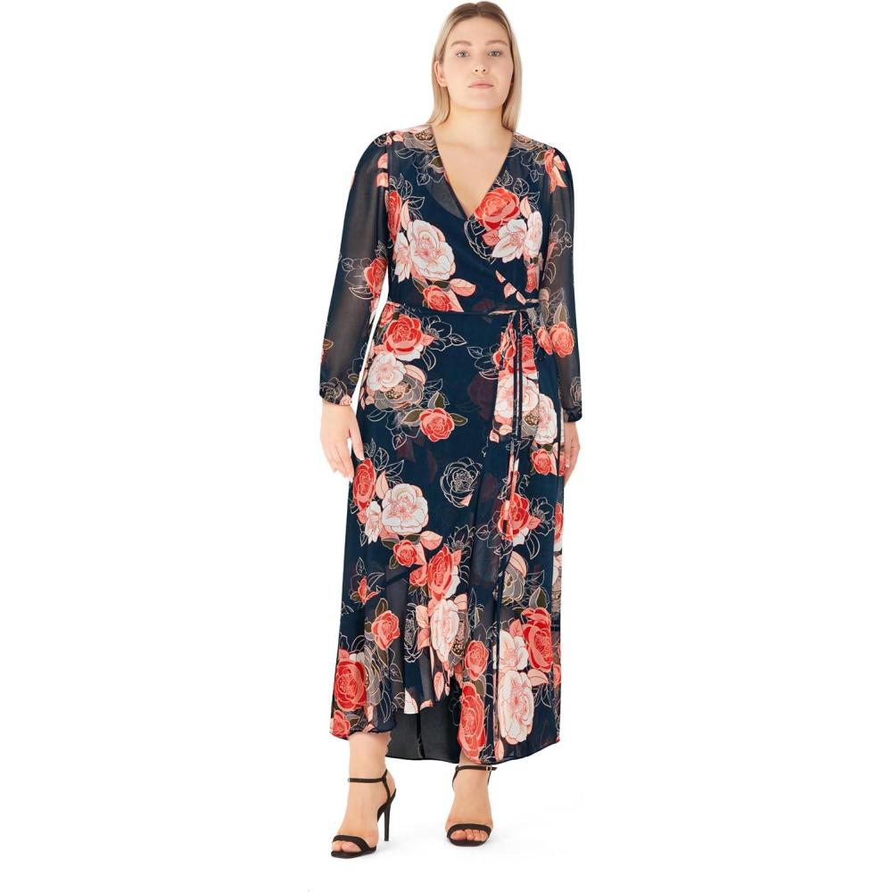 image:imageCity Chic Womens Plus Size Dress  Kataleya MaxiNavy