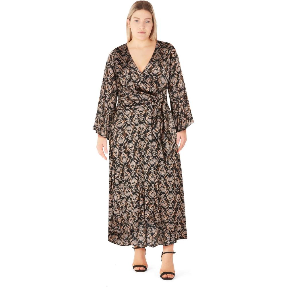 image:imageCity Chic Womens Plus Size Dress  Remington MaxiPrint