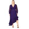 image:imageCity Chic Womens Cocktail Dress  Gracelyn MaxiPurple