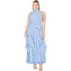 image:imageCity Chic Womens Cocktail Dress  Izabella MaxiBlue
