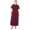 image:imageCity Chic Womens Cocktail Dress  Lace ZaraPurple