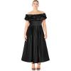 image:imageCity Chic Womens Cocktail Dress  LondonBlack