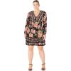image:imageCity Chic Womens Dress  Divine Mini BorderFloral Print