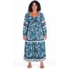image:imageCity Chic Womens Dress  Lyra BorderBlue Border