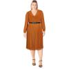 image:imageCity Chic Womens Plus Size Cocktail Dress  EmberlyToffee