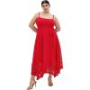 image:imageCity Chic Womens Plus Size Cocktail Dress  Flirty NatureRed