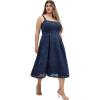 image:imageCity Chic Womens Plus Size Cocktail Dress  Jacklynn MidiNavy