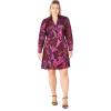 image:imageCity Chic Womens Plus Size Cocktail Dress  MaelynnPurple