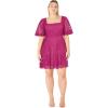 image:imageCity Chic Womens Plus Size Cocktail Dress  Rivera LaceLilac