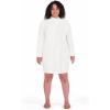 image:imageCity Chic Womens Plus Size Cocktail Dress  Swirl NeckCream