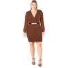 image:imageCity Chic Womens Plus Size Cocktail Dress  WhitleyChocolate