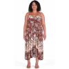 image:imageCity Chic Womens Plus Size Dress  Christina MaxiPaisley