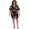 image:imageCity Chic Womens Plus Size Dress  GwenBlack Print