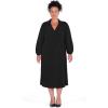 image:imageCity Chic Womens Plus Size Dress  Miracle MaxiBlack