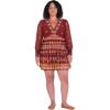 image:imageCity Chic Womens Plus Size Dress  Ophelia MiniOrange Print