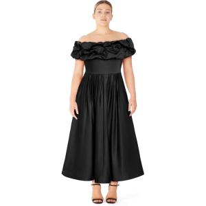 City Chic Womens Cocktail Dress – London(Black)