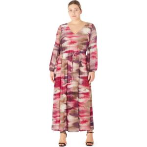 City Chic Womens Cocktail Dress – Melissa(Pink Print)