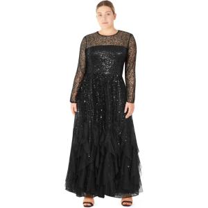 City Chic Womens Cocktail Dress – Virginia Maxi(Black)