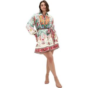 City Chic Womens Dress – Ezra Mini Print(Hero Dreamscape)