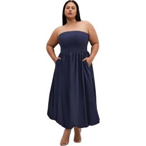 City Chic Women’s Plus Size Cocktail Dress – Alina Maxi(Navy)