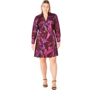 City Chic Women’s Plus Size Cocktail Dress – Maelynn(Purple)