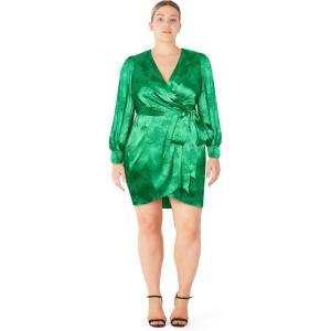 City Chic Women’s Plus Size Cocktail Dress – Sara(Bright Green)