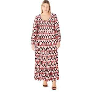 City Chic Women’s Plus Size Dress – Adley Maxi(Geo Print)