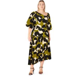 City Chic Women’s Plus Size Dress – Jenie Print(Print)