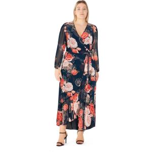 City Chic Women’s Plus Size Dress – Kataleya Maxi(Navy)