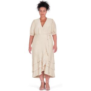 City Chic Women’s Plus Size Dress – Linna(Oat)