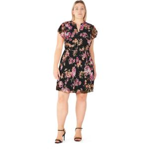 City Chic Women’s Plus Size Dress – Margo Print(Print)