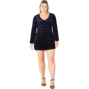 City Chic Women’s Plus Size Dress – Paislee(Navy)