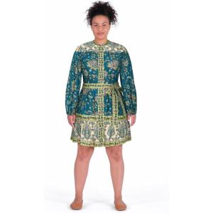 City Chic Women’s Plus Size Dress – Sable Mini(Print)