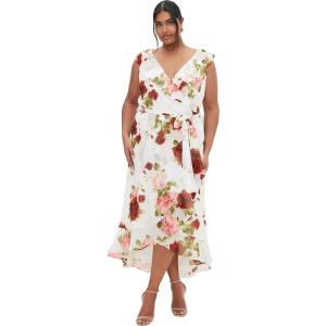 City Chic Women’s Plus Size Maxi Cocktail Dress – Ella Jane(Dolce Ivory)