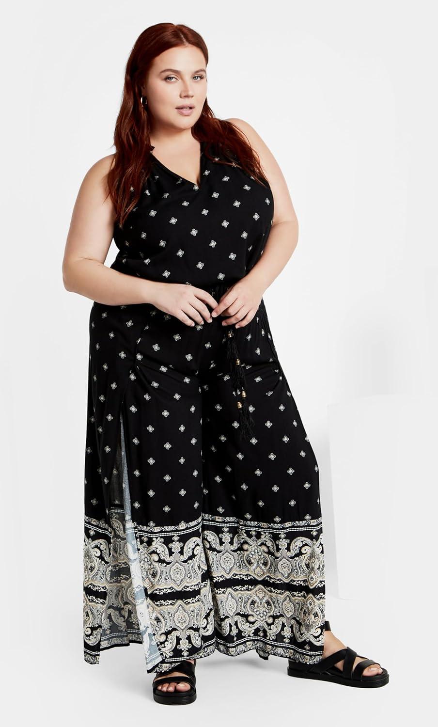 image:imageCity Chic Plus Size Top Sky TopBlk Wild Love