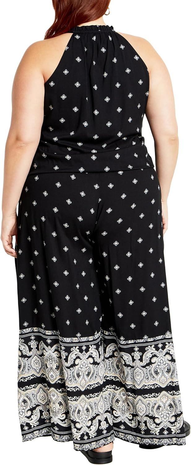 image:imageCity Chic Plus Size Top Sky TopBlk Wild Love