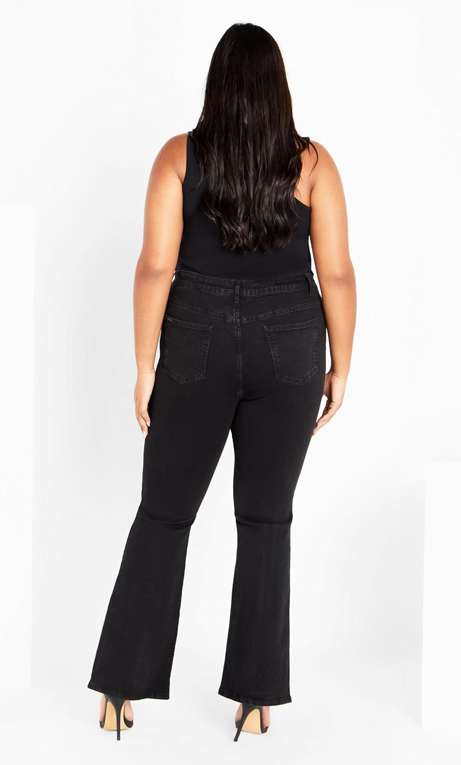 image:imageCity Chic Womens Asha Mia JeanBlack