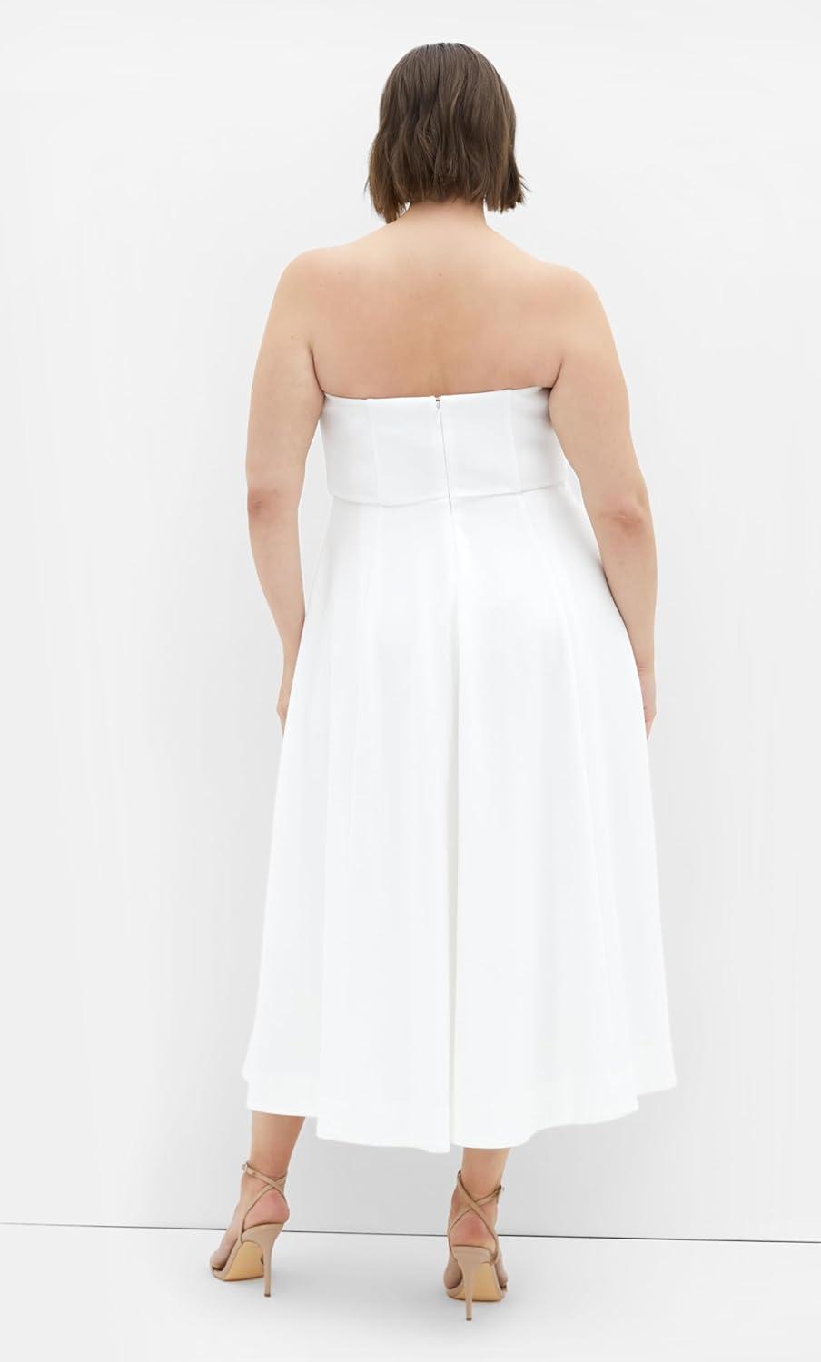 image:imageCity Chic Womens Cocktail DressSweet FlareIvory