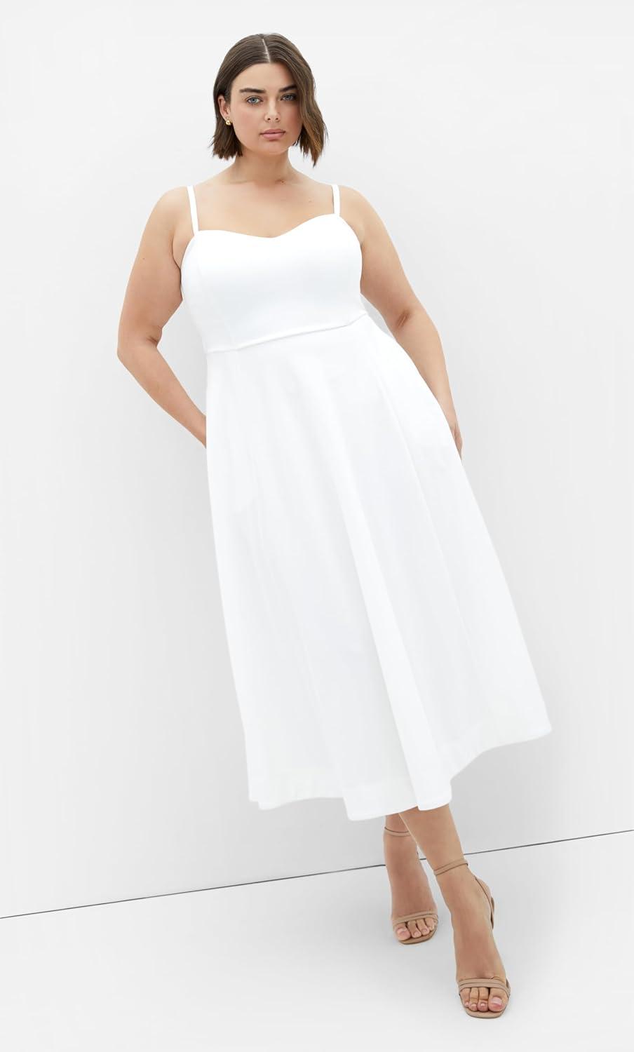 image:imageCity Chic Womens Cocktail DressSweet FlareIvory
