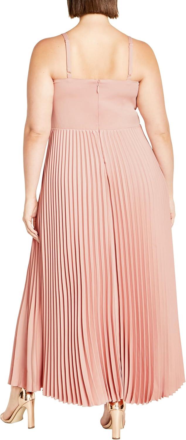 image:imageCity Chic Womens Plus Size Cocktail Dress Ariana MaxiVintage Rose