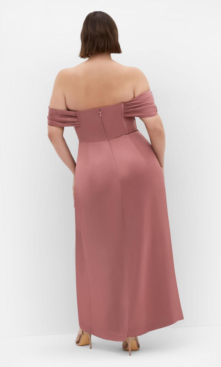 image:imageCity Chic Womens Plus Size Cocktail Dress Forbidden Love MaxiPink