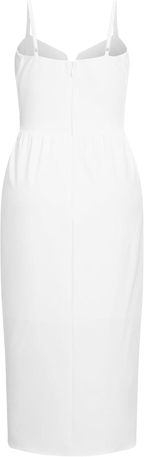 image:imageCity Chic Womens Plus Size Cocktail Dress Sassy VIvory