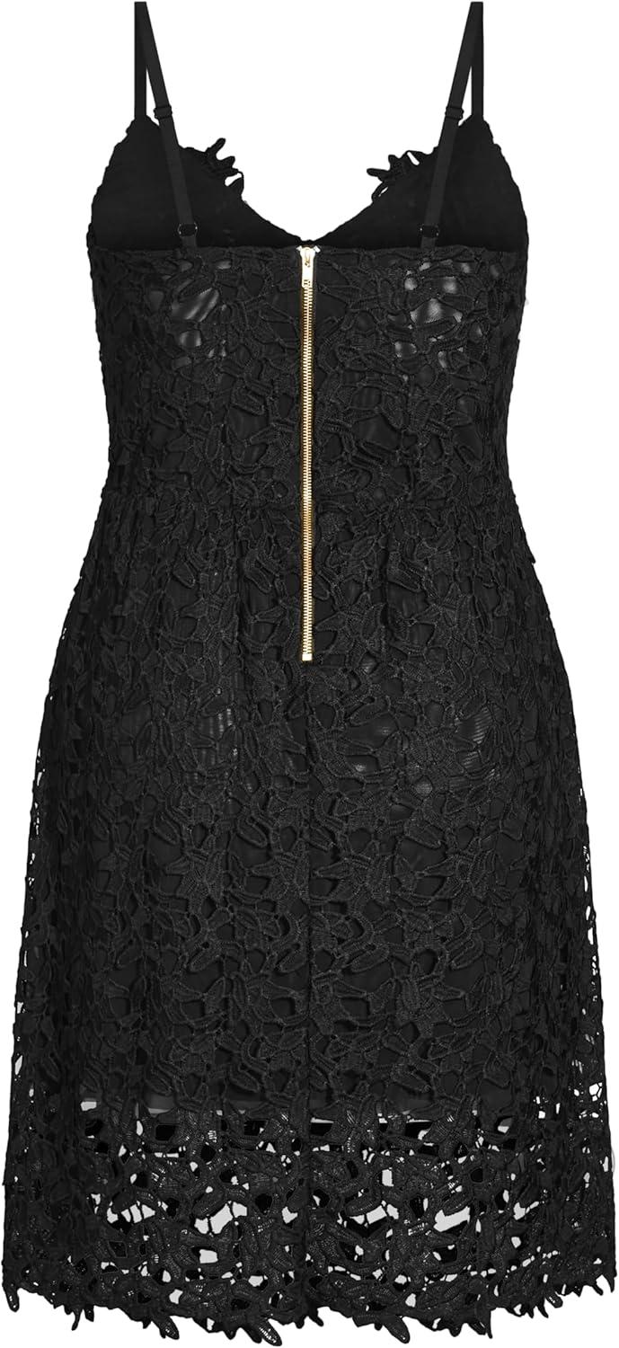 image:imageCity Chic Womens Plus Size Cocktail Dress So FancyBlack Black