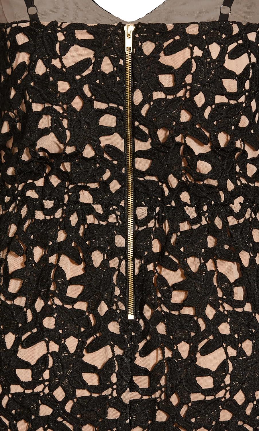 image:imageCity Chic Womens Plus Size Cocktail Dress So FancyBlack