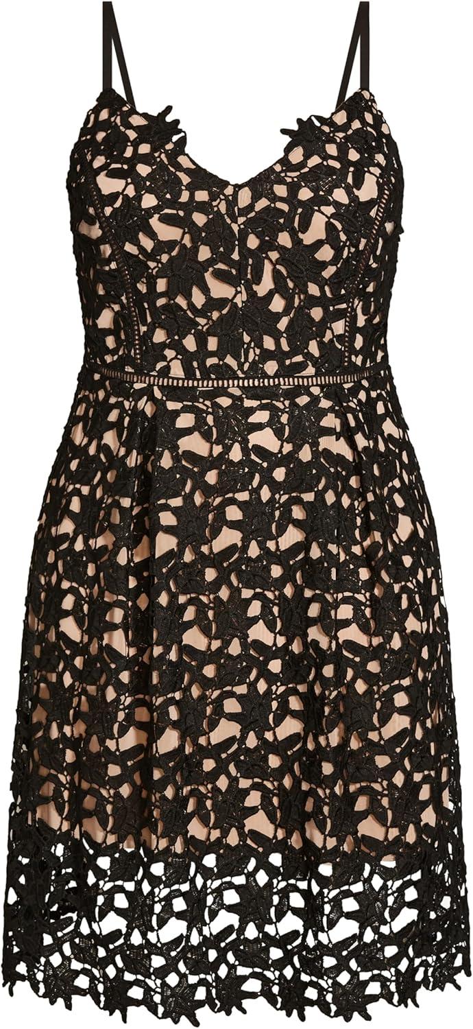 image:imageCity Chic Womens Plus Size Cocktail Dress So FancyBlack