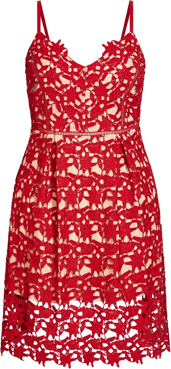 image:imageCity Chic Womens Plus Size Cocktail Dress So FancyScarlet