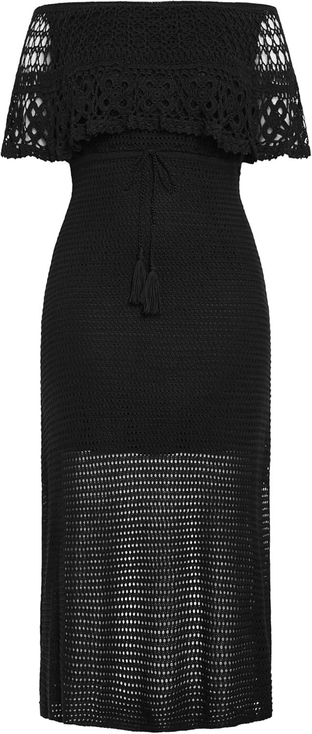 image:imageCity Chic Womens Plus Size Dress Callie CrochetBlack