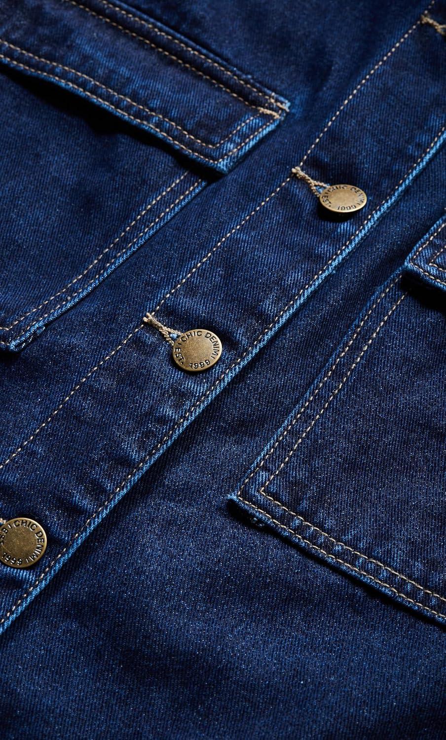 image:imageCity Chic Womens Plus Size Dress Denim JojoDark Denim