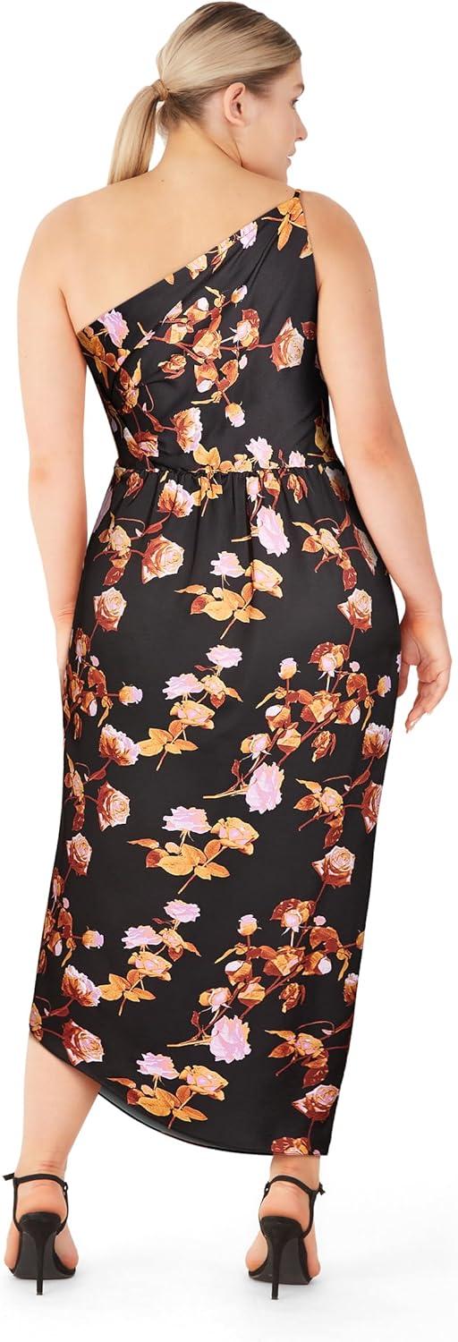 image:imageCity Chic Womens Plus Size Dress FlarePrint