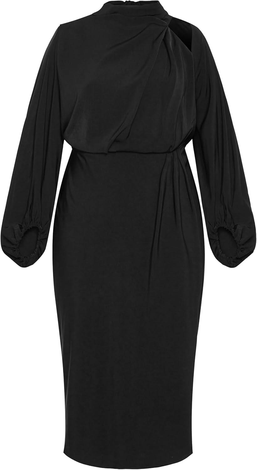 image:imageCity Chic Womens Plus Size Dress JayleeBlack